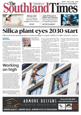 Cover of The Southland Times