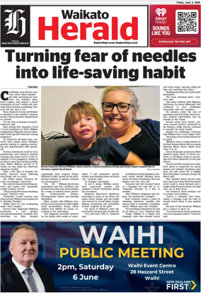 Cover of Waikato Herald