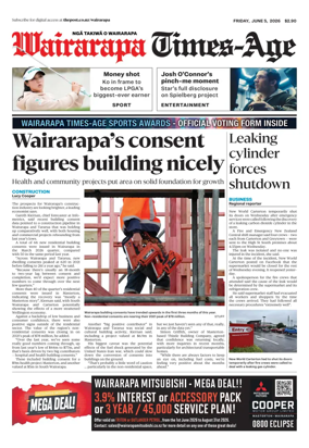 Cover of Wairarapa Times-Age (NZ)
