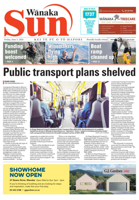 Cover of Wanaka Sun