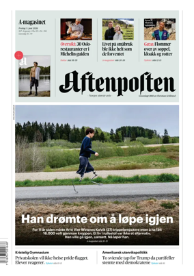 Cover of Aftenposten