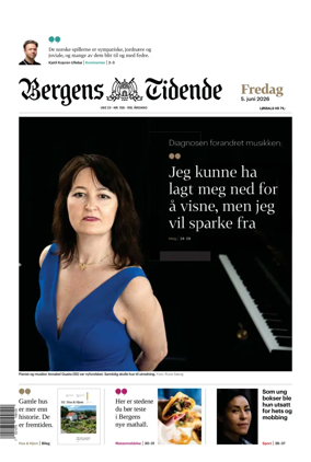 Cover of Bergens Tidende