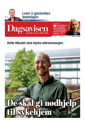 Cover of Dagsavisen