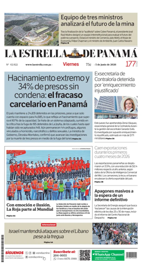 Cover of La Estrella de Panama