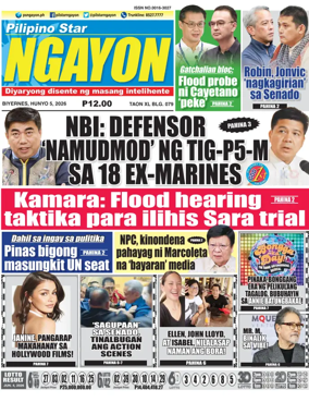 Cover of Pilipino Star Ngayon