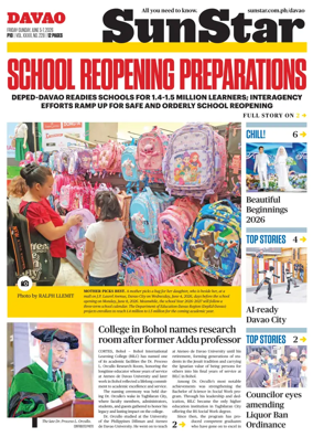Cover of Sun.Star Davao