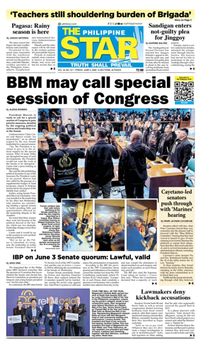 Cover of The Philippine Star
