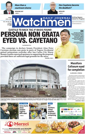 Cover of Watchmen Daily Journal