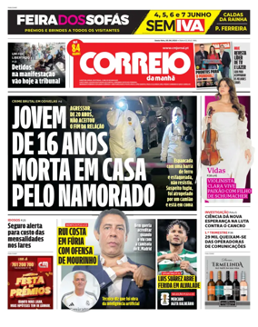 Cover of Correio da Manha