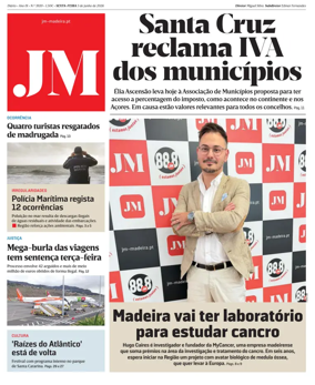 Cover of Jornal Madeira