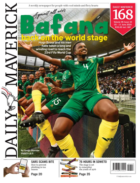 Cover of Daily Maverick