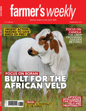 Cover of Farmers Weekly (South Africa)