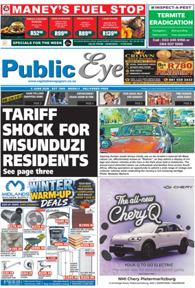 Cover of Public Eye (South Africa)