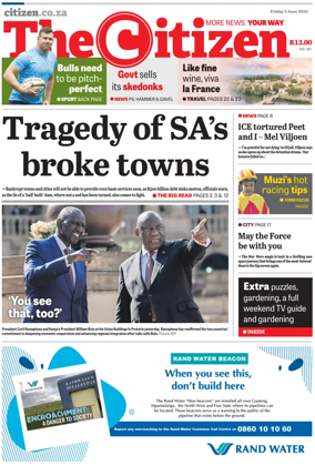 Cover of The Citizen (Gauteng)