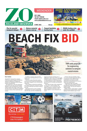 Cover of Zululand Observer - Weekender