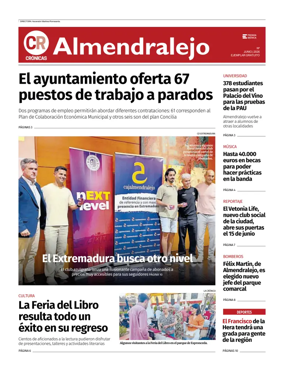 Cover of El Periodico de Almendralejo