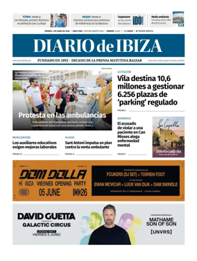 Cover of Diario de Ibiza
