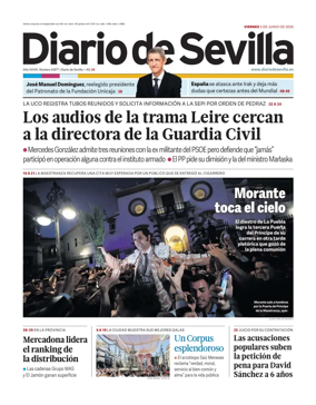 Cover of Diario de Sevilla