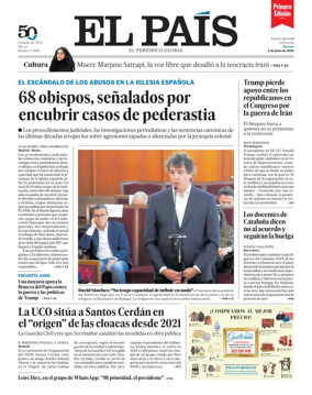 Cover of EL PAIS primera edicion