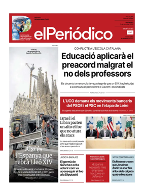 Cover of El Periodico - Catala
