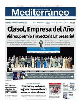 Cover of El Periodico Mediterraneo
