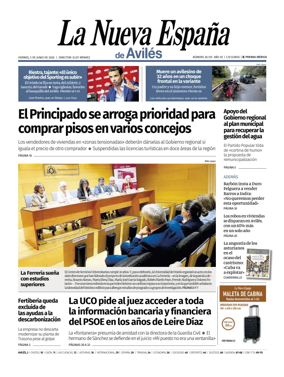 Cover of La Nueva Espana (Aviles)