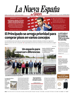 Cover of La Nueva Espana (Gijon)