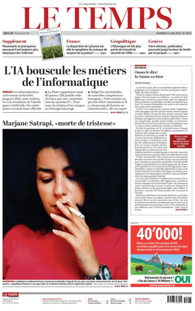 Cover of Le Temps