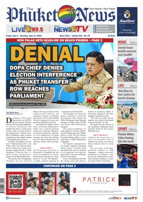 Cover of The Phuket News