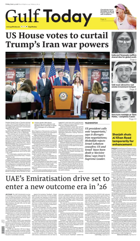 Cover of Gulf Today
