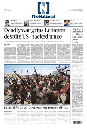 Cover of The National - News