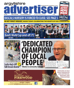 Cover of Argyllshire Advertiser