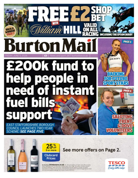 Cover of Burton Mail