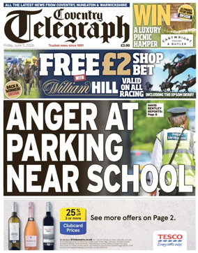 Cover of Coventry Telegraph
