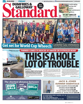 Cover of Dumfries & Galloway Standard