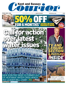 Cover of Kent & Sussex Courier