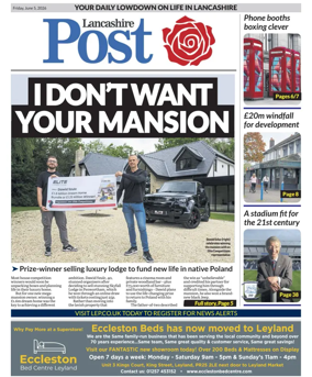 Cover of Lancashire Evening Post