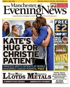 Cover of Manchester Evening News