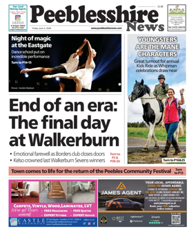 Cover of Peebleshire News