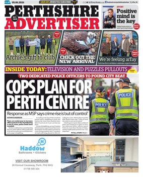 Cover of Perthshire Advertiser