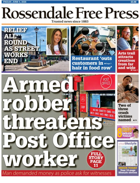 Cover of Rossendale Free Press