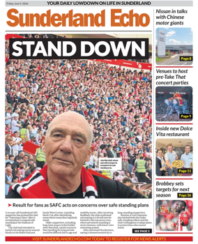 Cover of Sunderland Echo