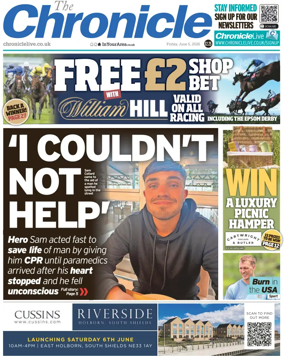 Cover of The Chronicle (UK)