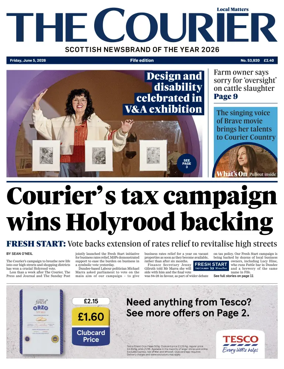 Cover of The Courier & Advertiser (Fife Edition)