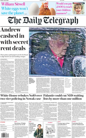 Cover of The Daily Telegraph