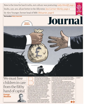 Cover of The Guardian e-paper Journal
