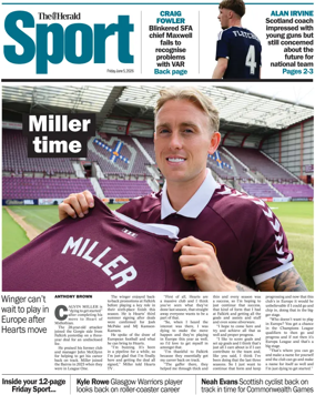 Cover of Herald Sport