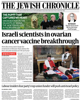Cover of The Jewish Chronicle