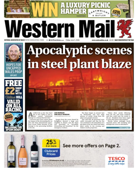Cover of Western Mail