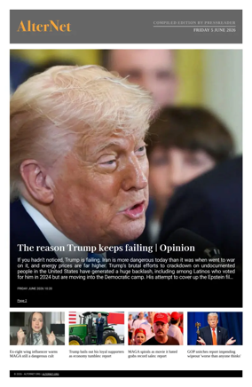 Cover of AlterNet